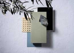 Posidonia Green by Silestone moodboard